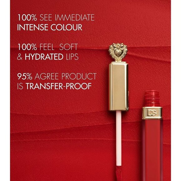 DOLCE GABBANA Everkiss Devotion Liquid Lipstick Mousse - Picture 6 of 7
